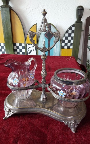 Jugendstil menage zucker - jugendstil, +
