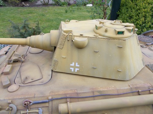 Modell panzerdrehturm - modell,