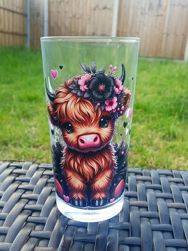 Highland cow half - cow,