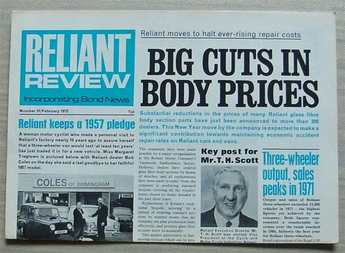 Reliant review inc bond - reliant, news