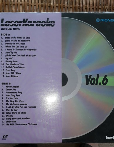 Kareoke pioneer laserdisc - kareoke, wie