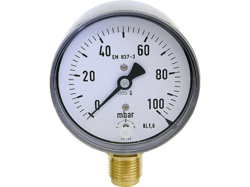 Kapselfedermanometer 4 - kapselfedermanometer, kp