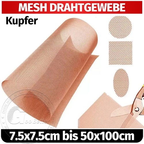 Kupfer gewebe 10 - 99.9％, -200