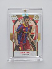 Topps Deco Set 2024-25 David Villa Legends FC Barcelona Parallel 2/10 Ultra Rare