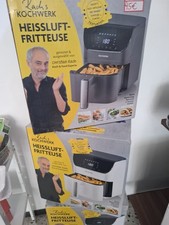Rachs KOCHWERK Heißluftfritteuse Airfryer 4L Heißluft Friteuse Grill Ofen 1400W 