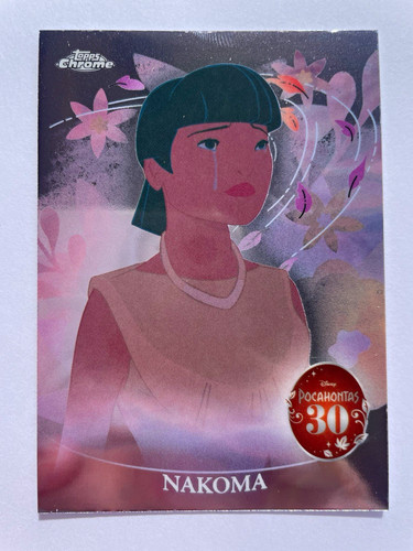 Topps chrome disney pocahontas - topps,