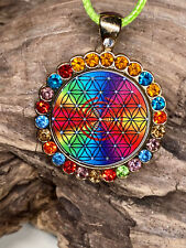 Radionik Frequenz 432 HZ Solfeggio Anhänger Tesla Lakhovsky MWO Coin Wicca Mysti