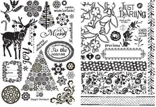 Stempel weihnachten - 18-26,