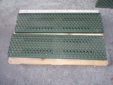 2x Lochblech Aluminium rutschhemmend Streckmetall 32/42 cm Dachträger Bundeswehr