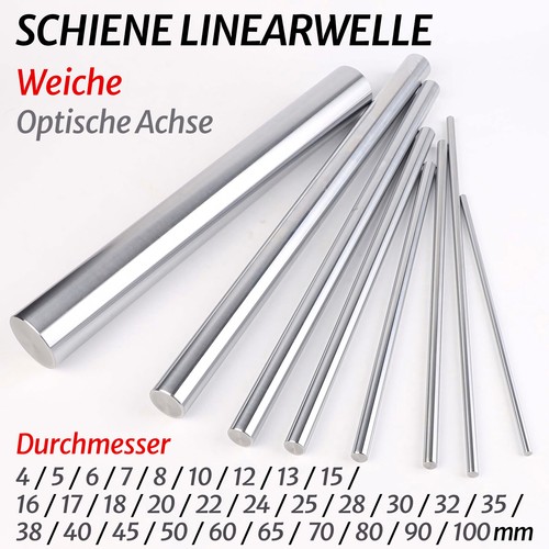 ø4mm 50mm präzisionswelle - Ø4mm-50mm,