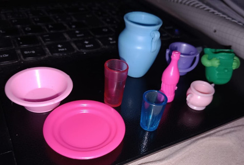 Barbie küchen zubehör deko - ,