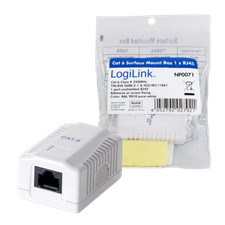 LogiLink CAT 6a Netzwerkdose