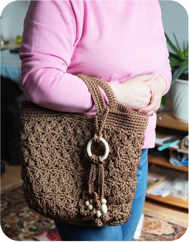 Handmade braune handtasche - braune,