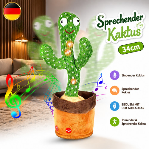Kaktus spielzeug sprechender - kaktus,