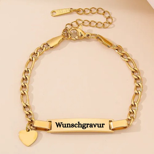 Edelstahl panzerkette armband - edelstahl,