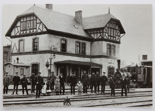 Postkarte bahnhof - postkarte, ak
