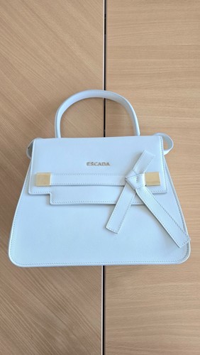 Escada weiße leder top - weiße,