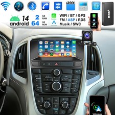 DAB+ Für Opel Astra J 2010-14 GPS Navi WIFI SWC Android 14 Autoradio Carplay 64G