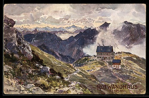 Künstler edward harrison - künstler-ak,