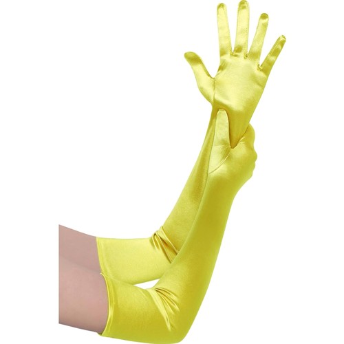Satinhandschuhe damen lang - satinhandschuhe,
