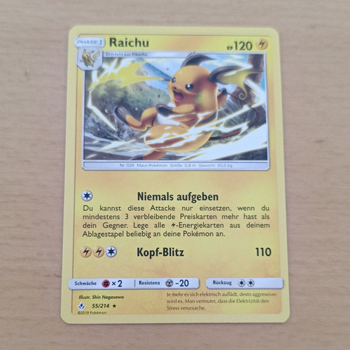 Pokémon tcg raichu - tcg,