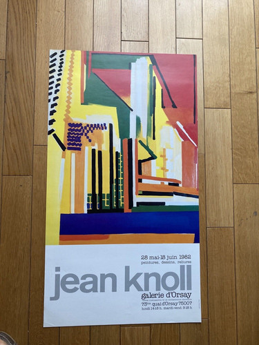 Design jean knoll plakat - design,