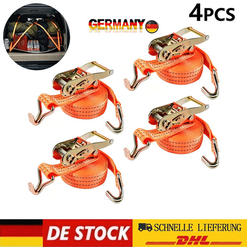 Spanngurte mit ratsche und - 4x,