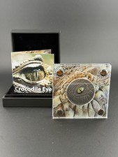 "Crocodile Eye"  Antik Finish