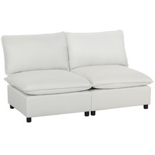 Sofa sitzer aus kunstleder - sofa,