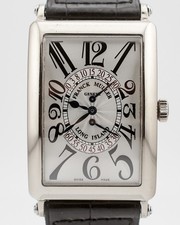 Franck Muller Long Island 1100 DSR mit Box und Papieren 750er Weißgold