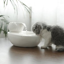 Cat Ceramic Water Fountain