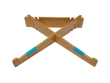 MateStand Ergonomischer Laptopständer, Bambus, bis 16 Zoll - B-Ware neuwertig