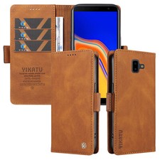 Handyhülle Für Samsung Galaxy J7 J6 J5 J120 Schutz Tasche Flip Cover Wallet Case