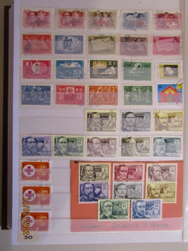 Ungarn briefmarken sammlg t8 - ungarn,