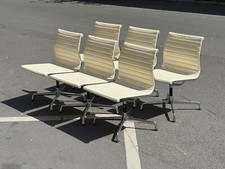 1/6 Vitra EA 101 Leder Weiß White Stuhl Chair Klassiker 1990