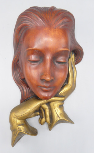 Achatit wandmaske 1950er 60er - wandmaske, 1950er/60er