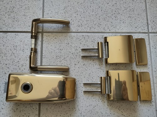 Glastürbeschlag messing - glastürbeschlag,