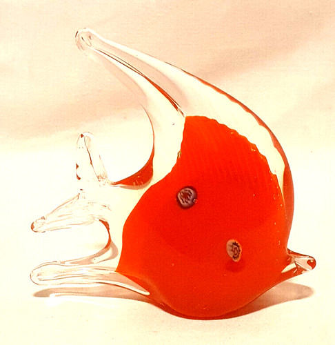 Glas fisch skalar murano - glas,