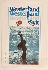 Westerland/Sylt Postkarte/Aufkleber für Sammler