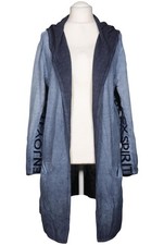 SOCCX Strickjacke Damen Cardigan Jacke Gr. EU 44 Baumwolle Hellblau #79qjo6z