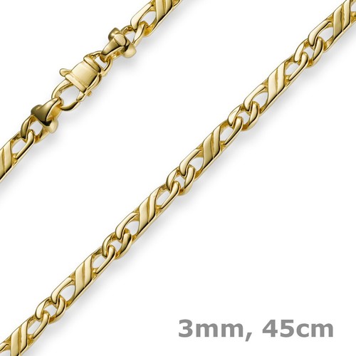 3mm jeukette kette collier - 3mm,