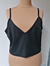 Top, Crop Schwarz, 4XL, Cider