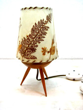 bezaubernde True Vintage Tripod Tischleuchte Lampe rare Mid Century Table Light