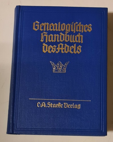Genealogisches handbuch des - handbuch,