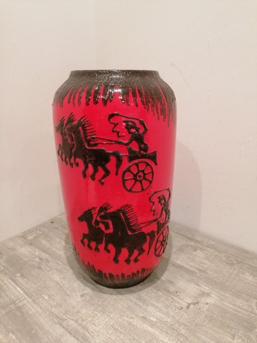 Scheurich bodenvase 70er - 70er, fat