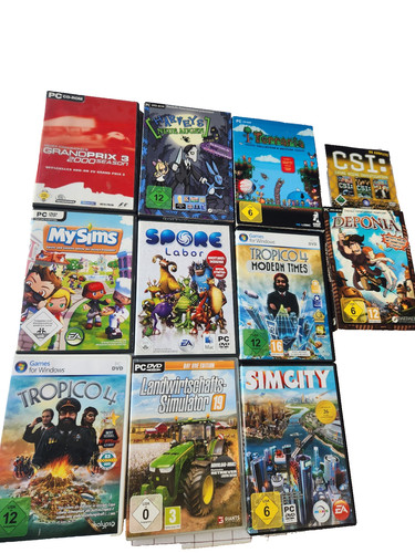 Spiele sammlung konvolut - pc,