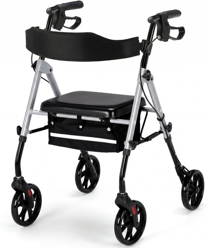Alu rollator faltbar - alu,
