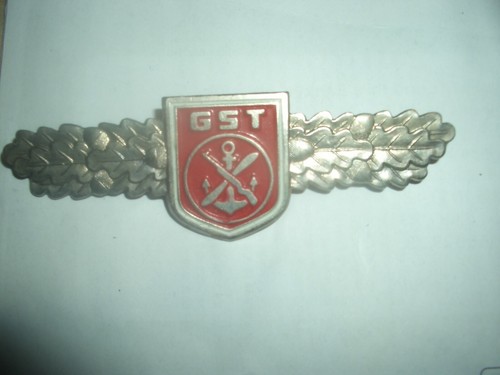 Ddr gst qualispange abzeichen - ddr,