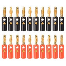 12x bananenstecker 4mm stecker - bananenstecker,