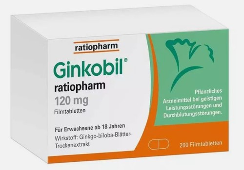 Ginkobil ratiopharm 120mg mit
